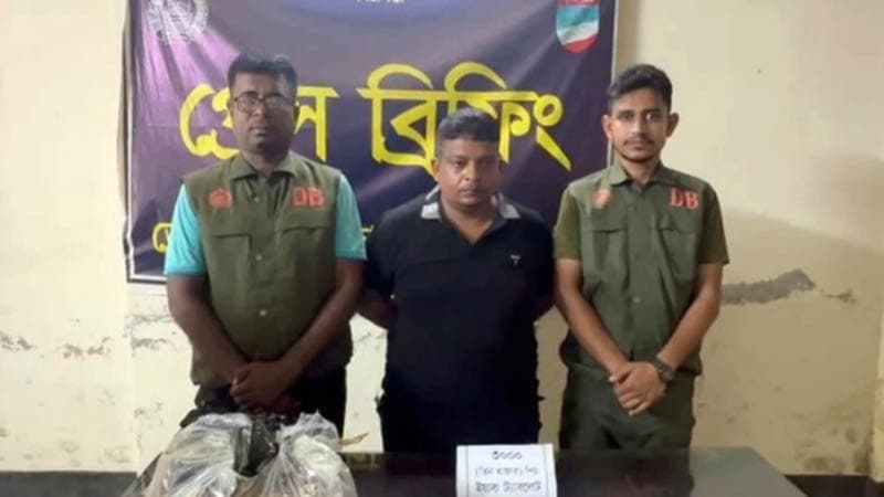 লইট্যা শুটকির ভেতরে কৌশলে লুকিয়ে রাখা ৩ হাজার পিস ইয়াবাসহ বেনাপোলের হার্ডওয়্যার ব্যবসায়ী হযরত আলী আটক
