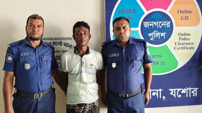 শার্শায় বিশেষ ক্ষমতা ও বিস্ফোরক মামলায় যুবলীগ নেতা খোকন গ্রেপ্তার